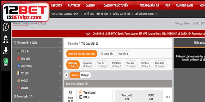 Link Vào 12BET – Trải Nghiệm Cá Cược Trực Tuyến Uy Tín 8 Giải pháp xử lý nhanh khi 12BET bị chặn