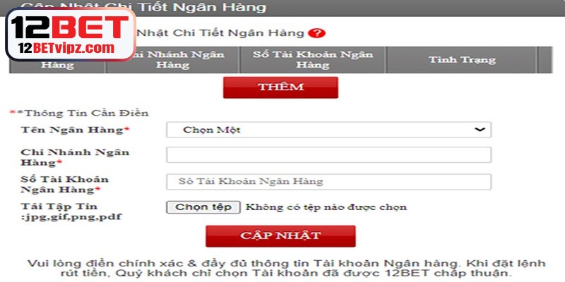 Link Vào 12BET – Trải Nghiệm Cá Cược Trực Tuyến Uy Tín 7 Lợi ích khi thực hiện sao kê tài khoản 12BET